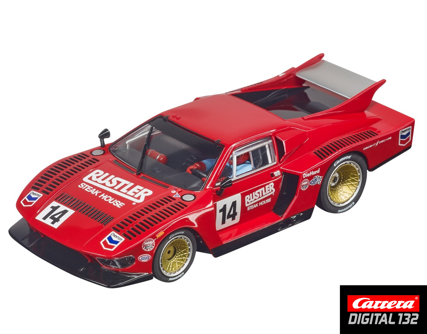 Carrera - Digital 1:32 - De Tomaso Pantera Gr 5 No.14 - Slot Car Also Suits Scalextric
