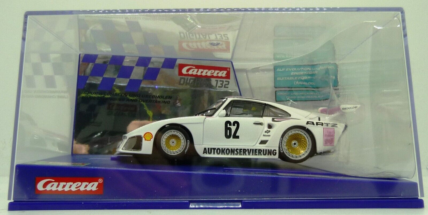Carrera Evolution 1:32 - Porsche Kremer 935 No62 K3 - Slot Car Also Suits Scalextric