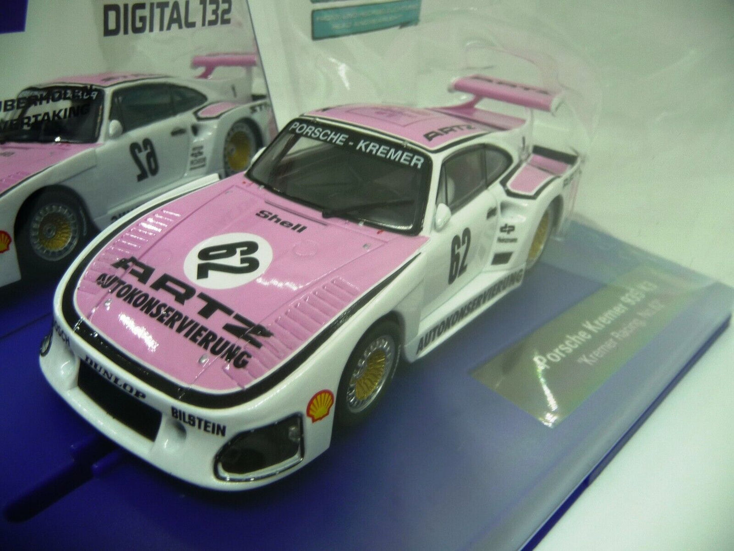 Carrera Evolution 1:32 - Porsche Kremer 935 No62 K3 - Slot Car Also Suits Scalextric