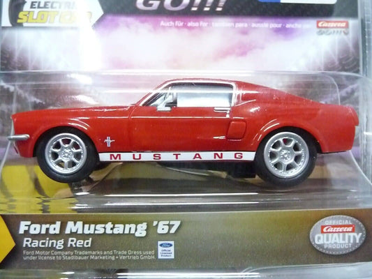 Carrera Go Ford Mustang 67 Racing Red Scale 1:43