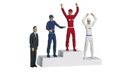 Carrera Winners Podium Figures Set Scale 1:32