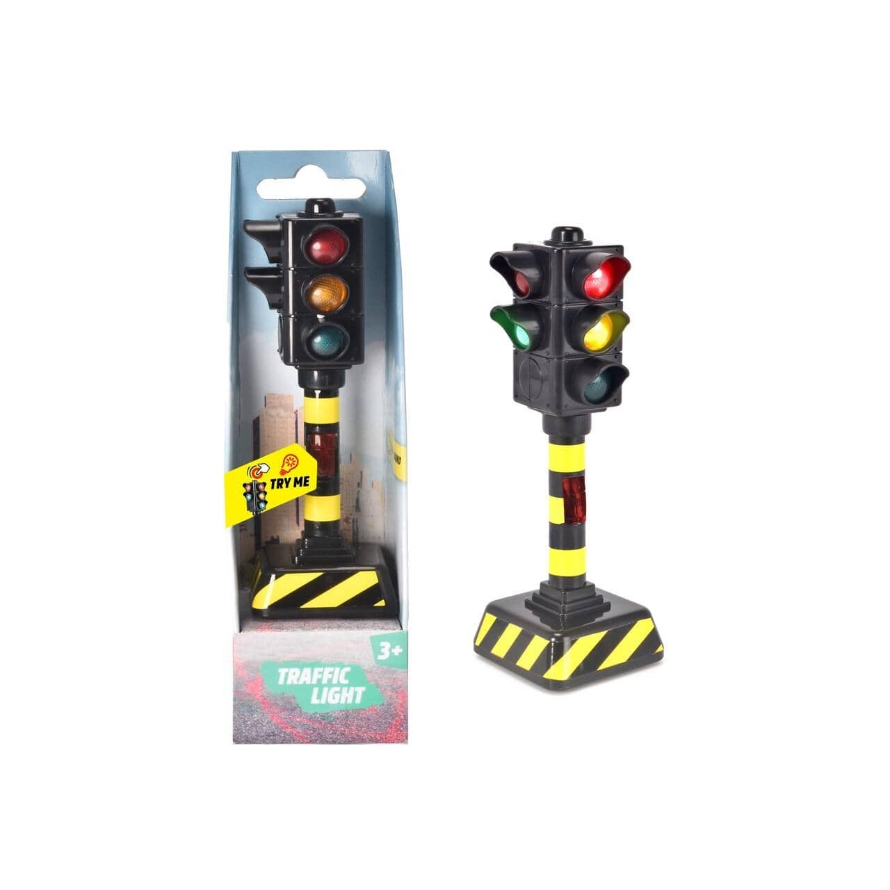Dickie Toys - Traffic Light Lights & Sound 12cm