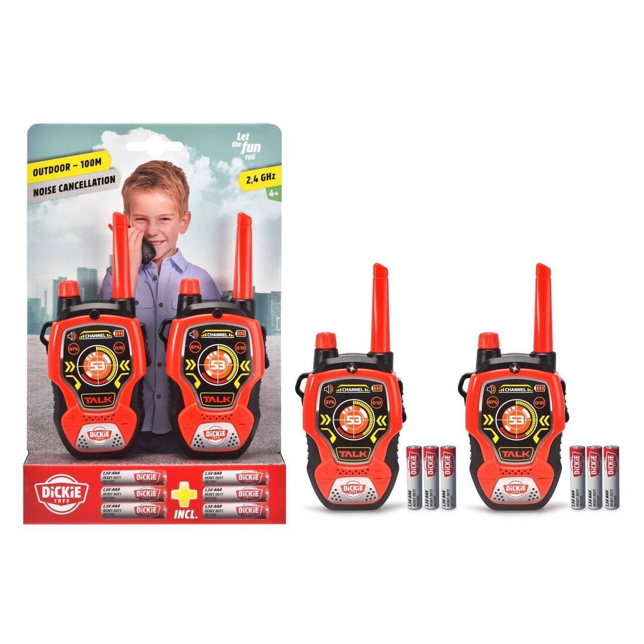 Dickie Toys - Walkie Talkie Easy Call 18cm Assorted