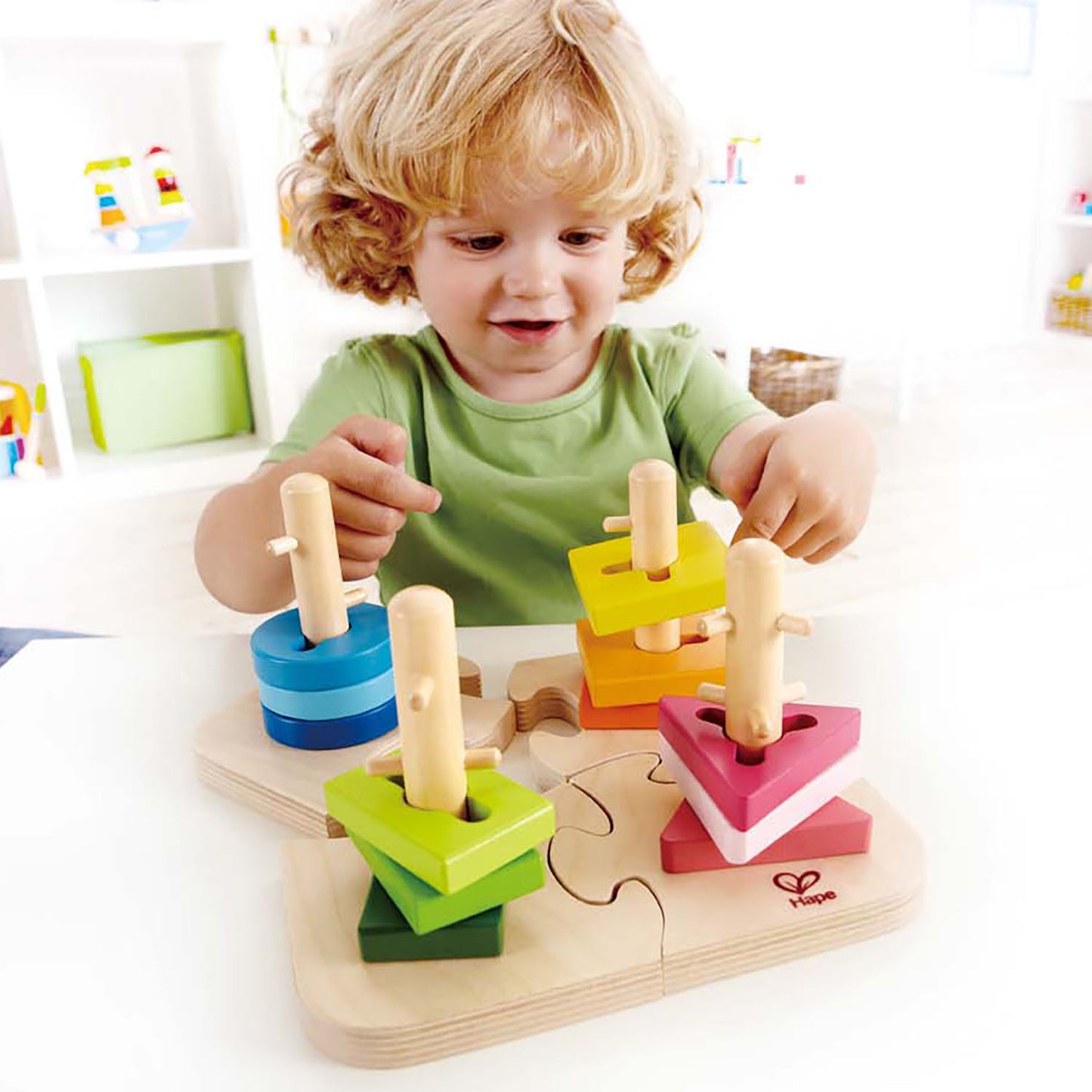 Hape - Creative Peg Puzzle
