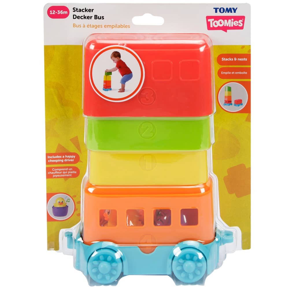 Toomies - Tomy Stacker Decker Bus