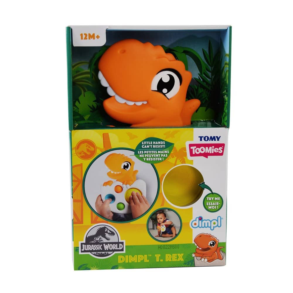 Toomies - Tomy Jurassic World T-rex Dimpl