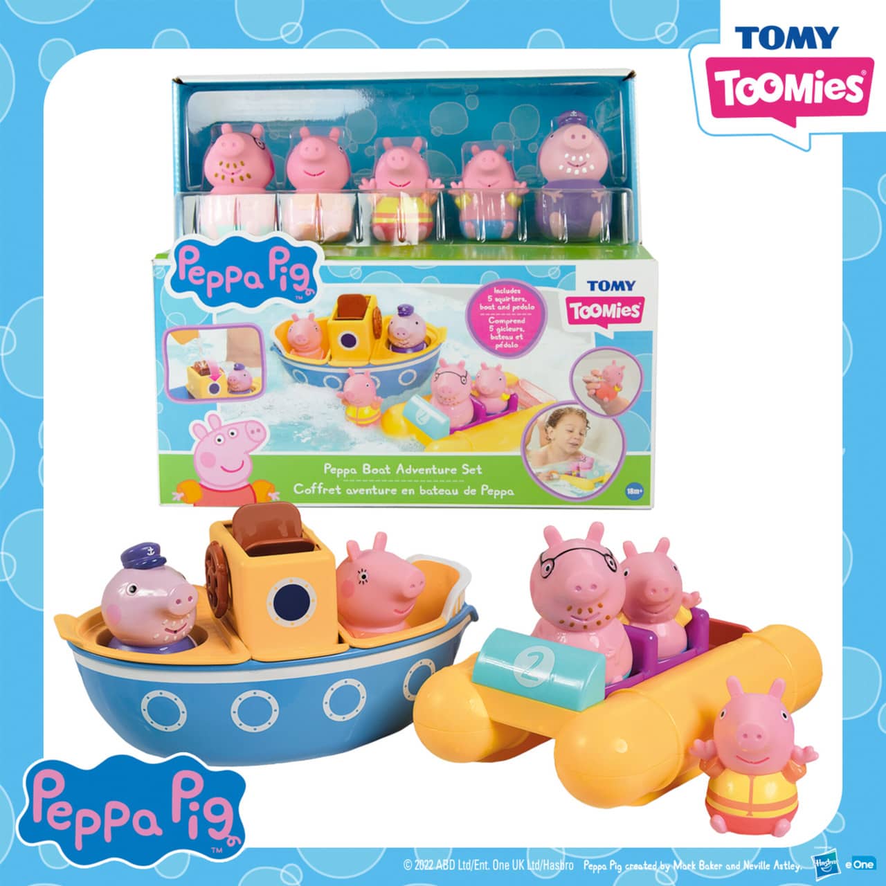 Peppa Pig - Tomy Boat Adventure Set