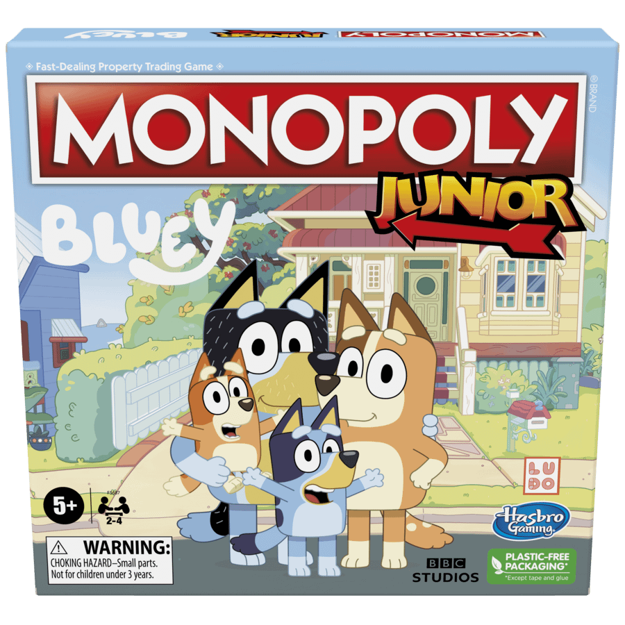 Hasbro Monopoly Junior Bluey Edition