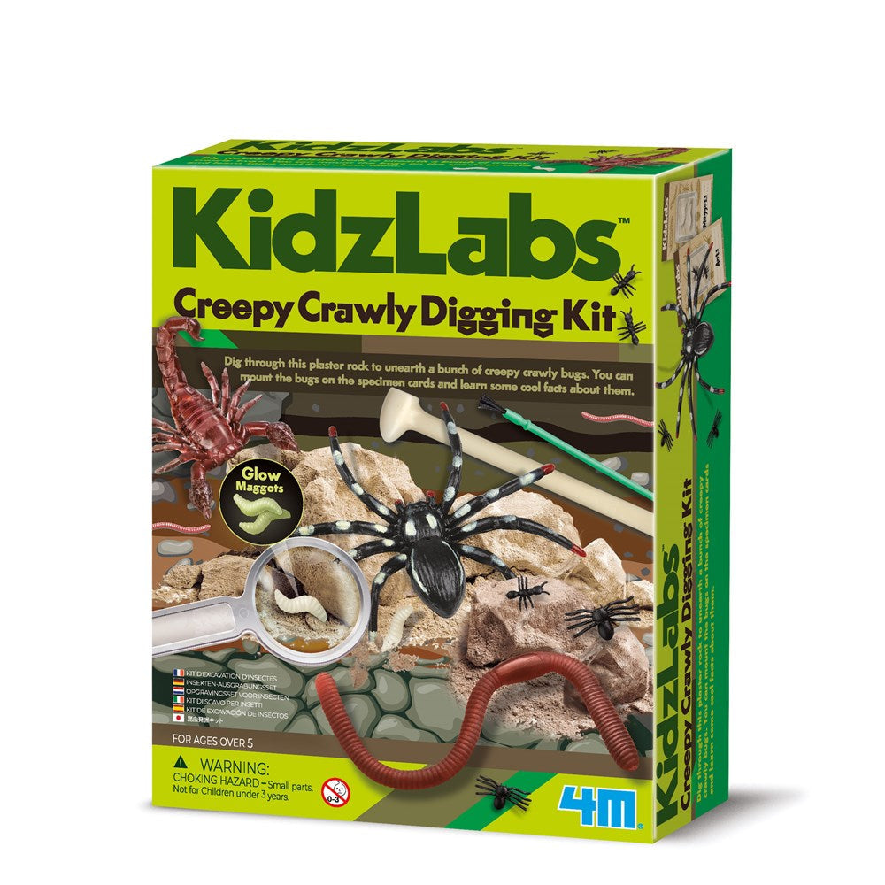 4m - Kidzlabs - Creepy Crawly Digging Kit