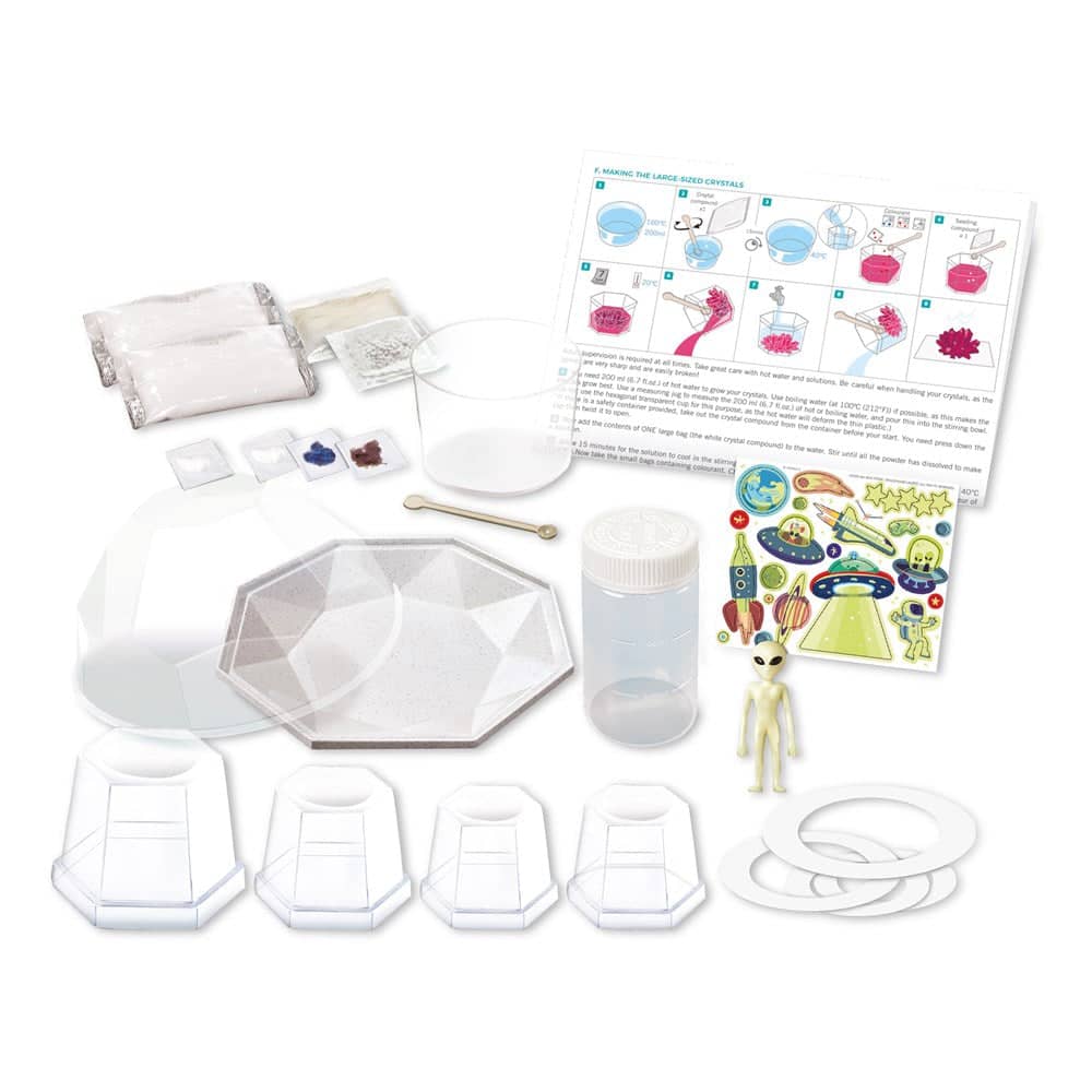 4m - Crystal Growing - Outer Space Crystal Terrarium