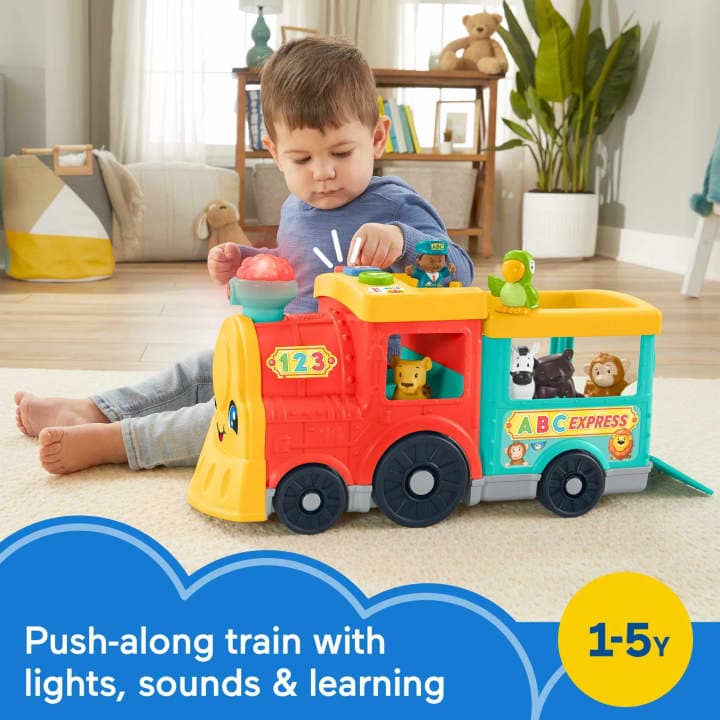 Fisher-Price - Little People Big ABC Animal Train
