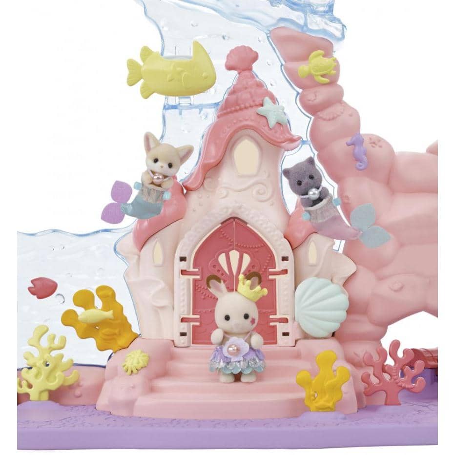 Sylvanian Families - Baby Mermaid Castle Animal Doll Playset