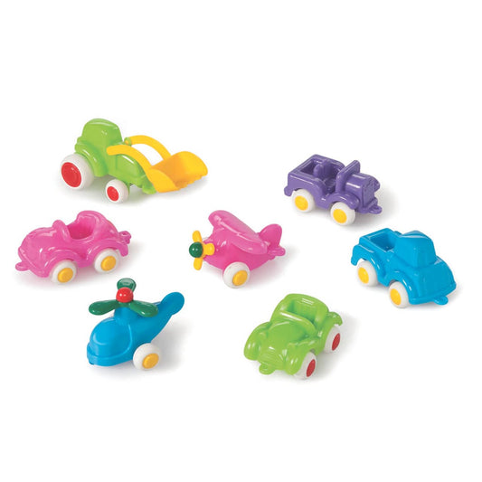 Viking Toys - Mini Chubbies - Mixed Vehicles Pastel Colors