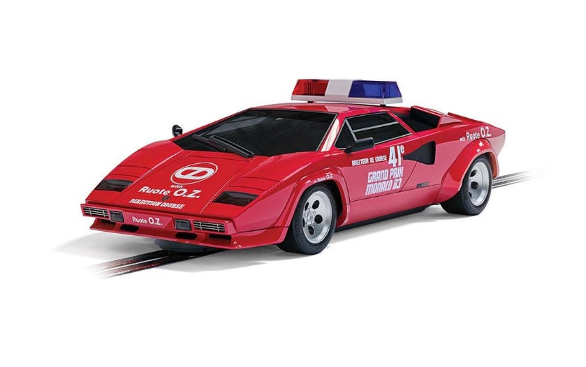 Scalextric C4329 Lamborghini Countach 1983 Monacogp Safety Car C4329