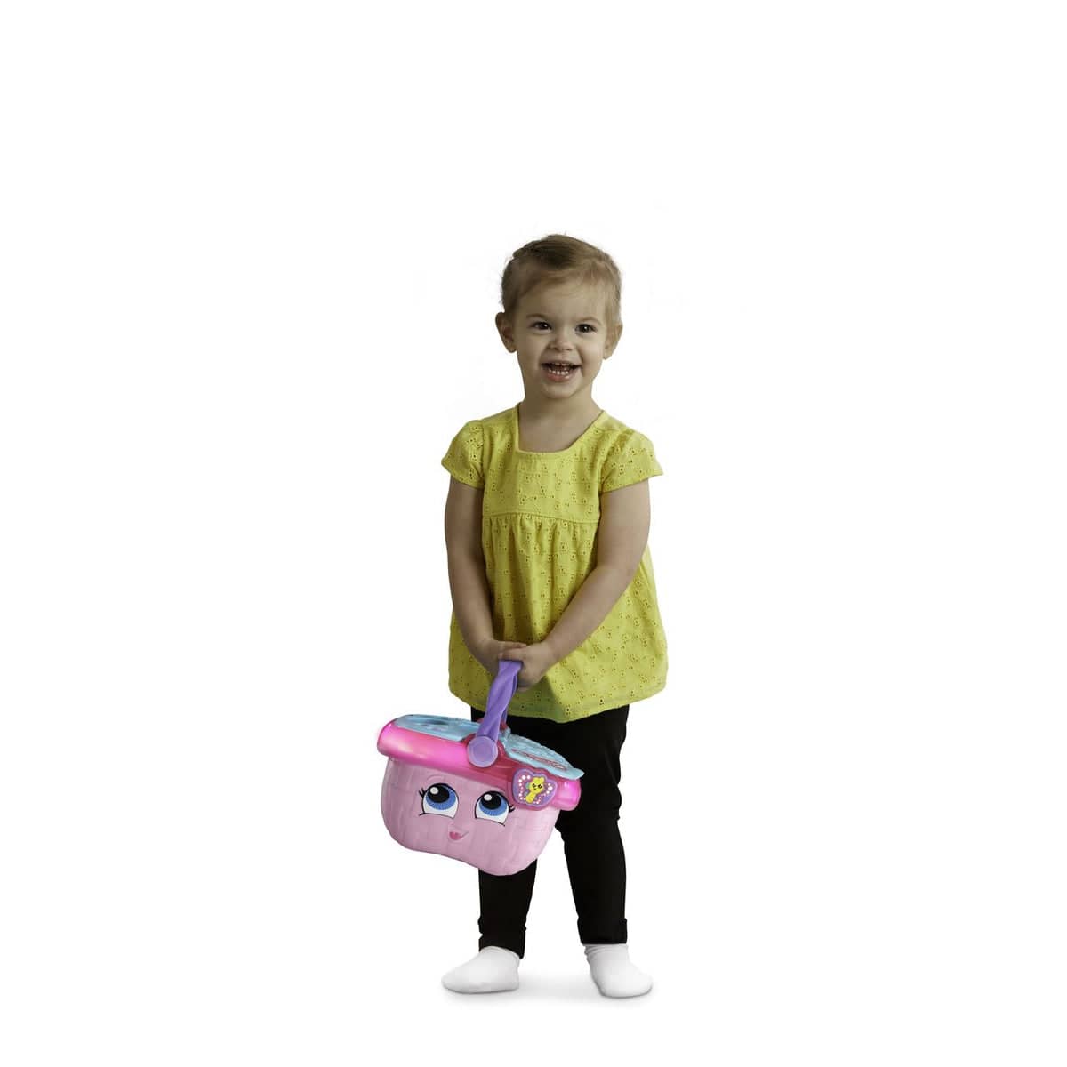 Leapfrog - Shapes And Sharing Picnic Basket Pink