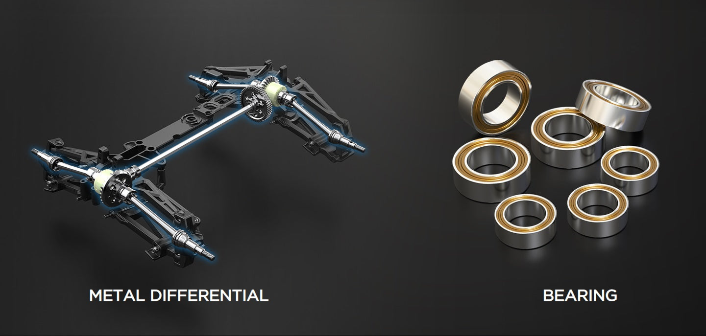 MJX 1:16 Hyper Go 4WD Brushless 70km On 3s Capabilities 2.4ghz RC Buggy (16207)