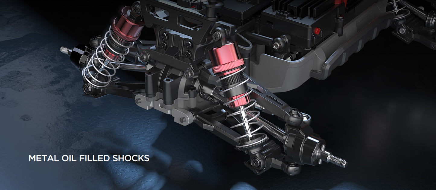 MJX 1:16 Hyper Go 4WD Brushless 70km On 3s Capabilities 2.4ghz RC Buggy (16207)