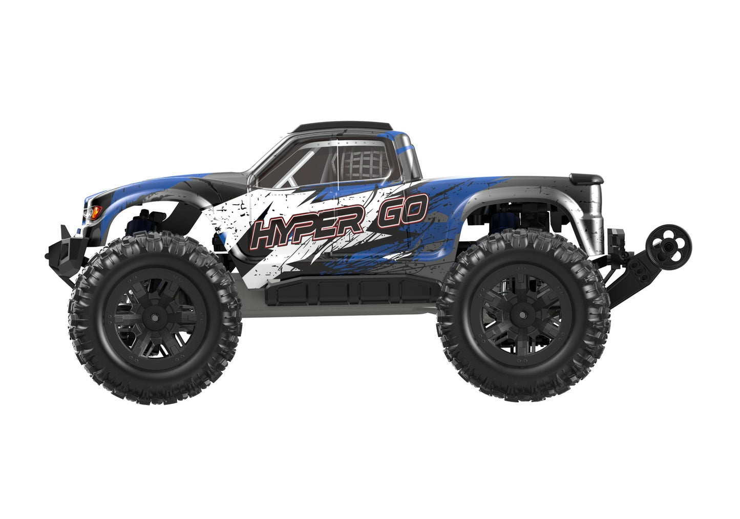 MJX 1:16 RTR Brushed RC Monster Truck (BLUE) With GPS