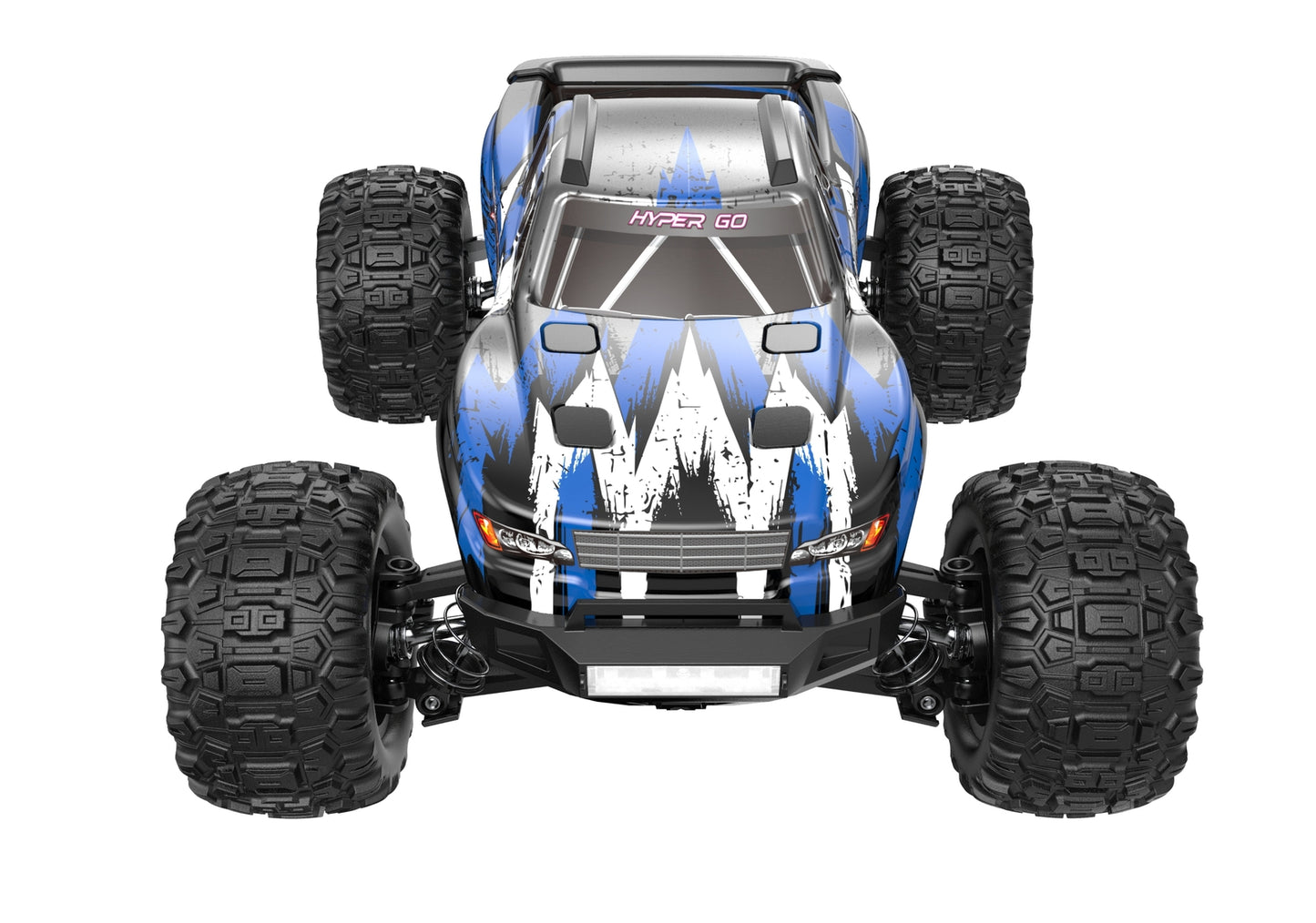 MJX 1:16 RTR Brushed RC Monster Truck (BLUE) With GPS
