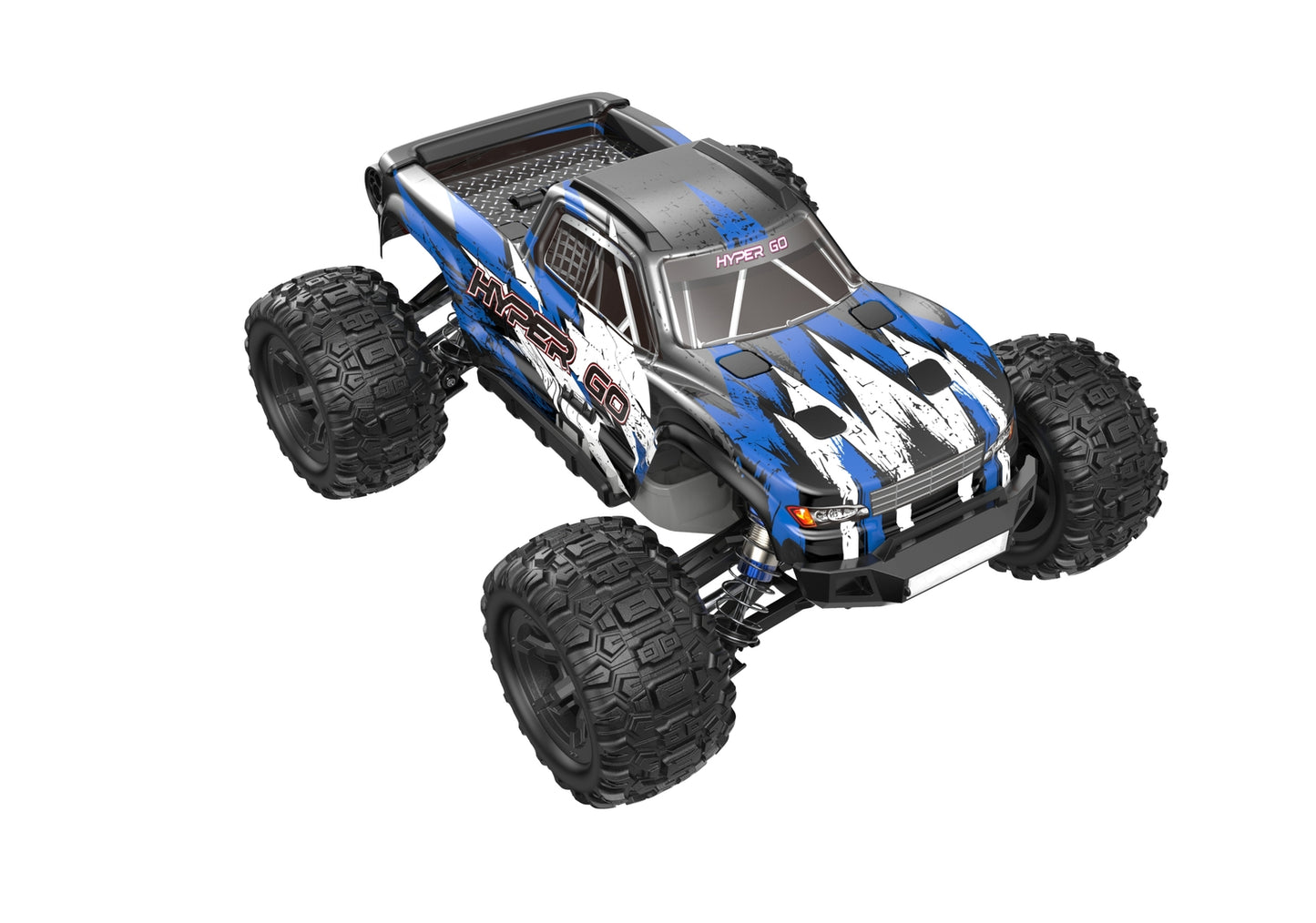 MJX 1:16 RTR Brushed RC Monster Truck (BLUE) With GPS