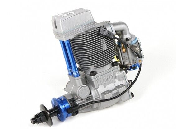 NGH GF38 38CC GAS 4-STROKE ENGINE WITH STRAIGHT OUT PIPE