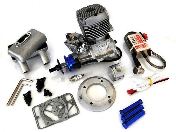 NGH GT35 R – 35CC REAR EXHAUST GAS 2-STROKE W/MUFFLER