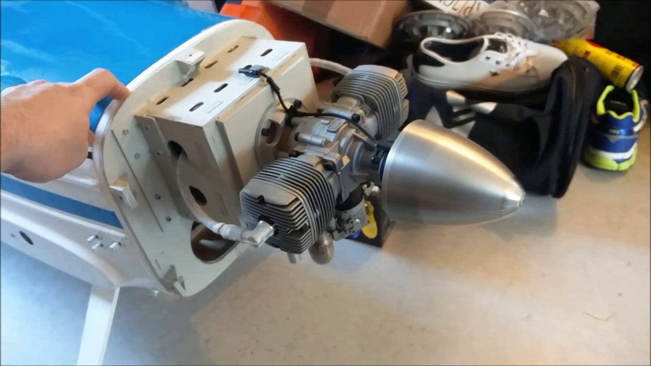 NGH GTT70 70CC (4.25CI) GAS FLAT TWIN 2-STROKE W/MUFFLER