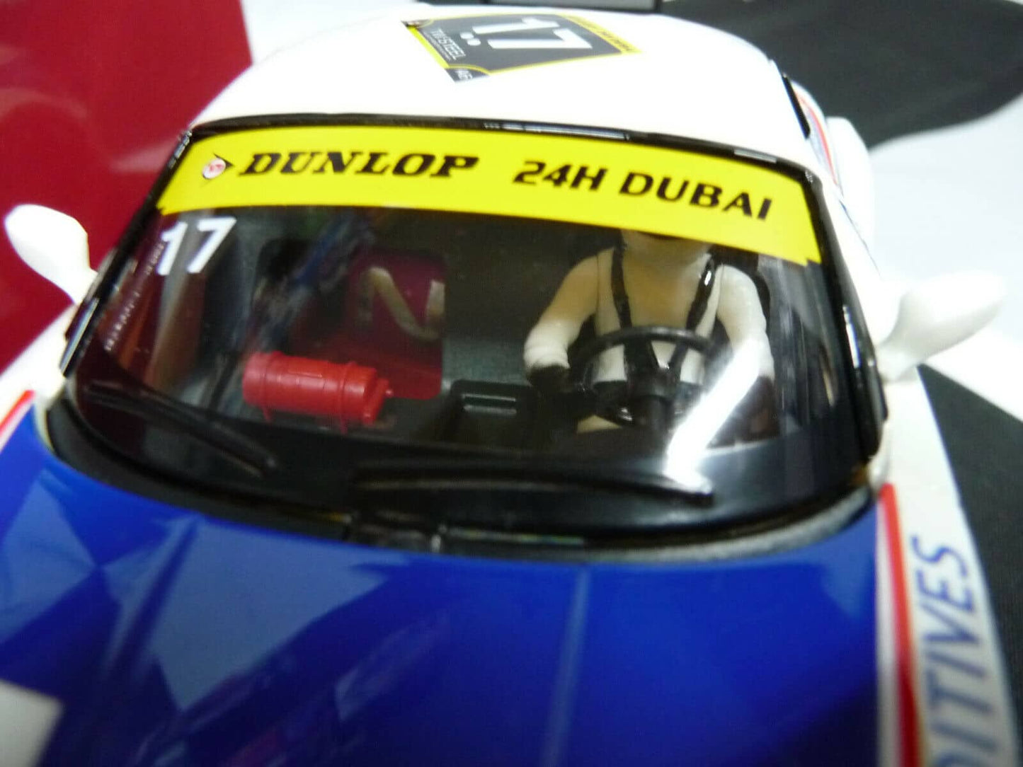 NSR 1:32 0001AW BMW Z4 GT3 E89 Liqui Moly 24h Dubai 2011 slot car also suits scalextric/carrera