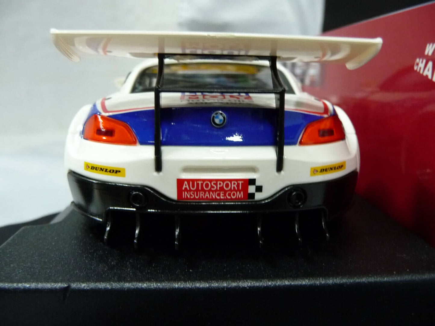 NSR 1:32 0001AW BMW Z4 GT3 E89 Liqui Moly 24h Dubai 2011 slot car also suits scalextric/carrera