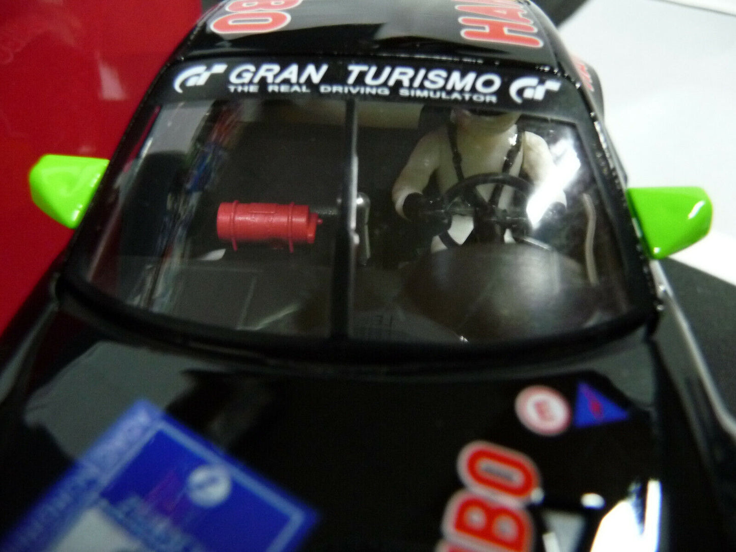 NSR 1:32 0021AW Porsche 997 GT3 Haribo No.8 Black 2011 slot car also suits scalextric/carrera