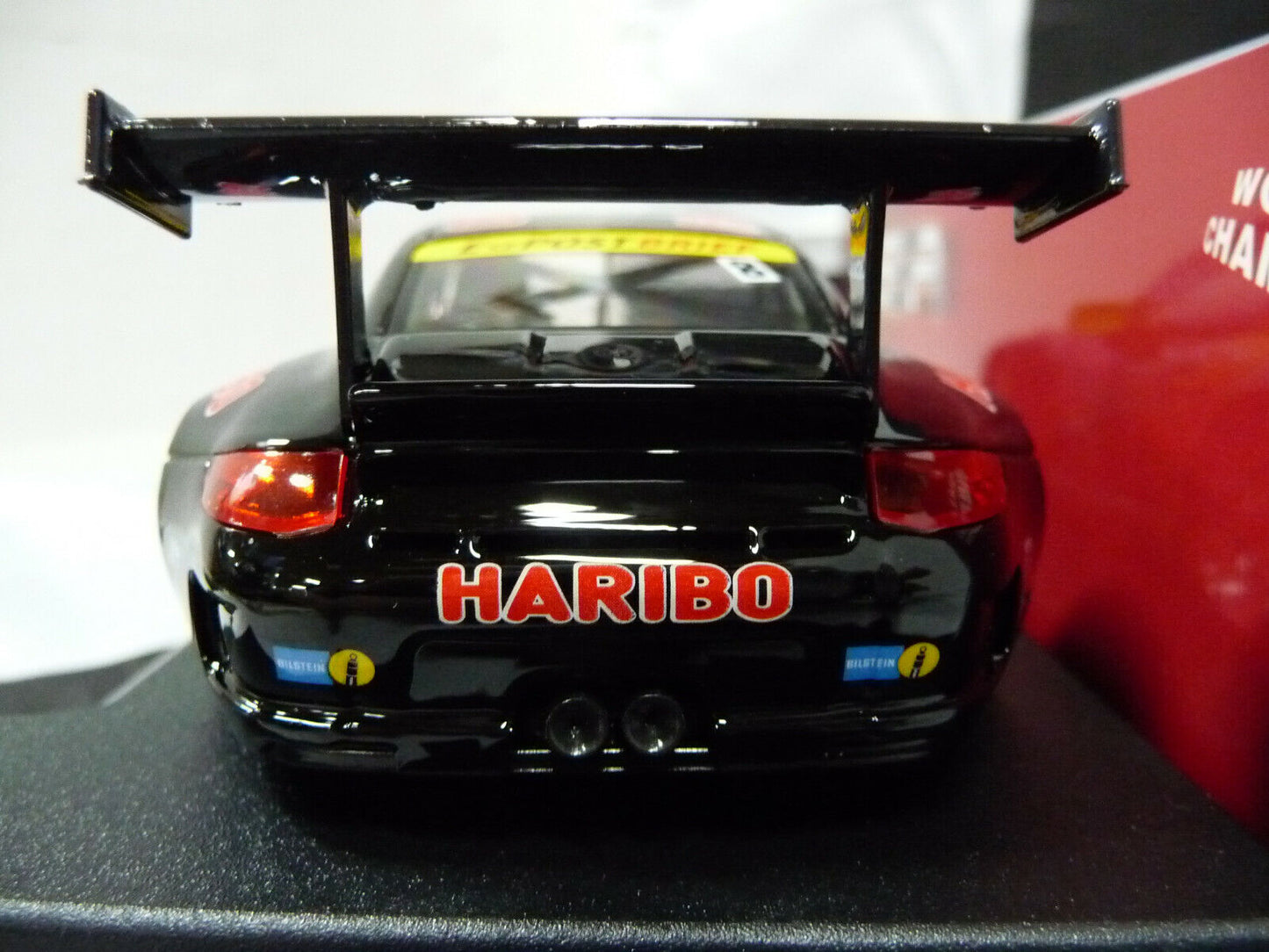 NSR 1:32 0021AW Porsche 997 GT3 Haribo No.8 Black 2011 slot car also suits scalextric/carrera