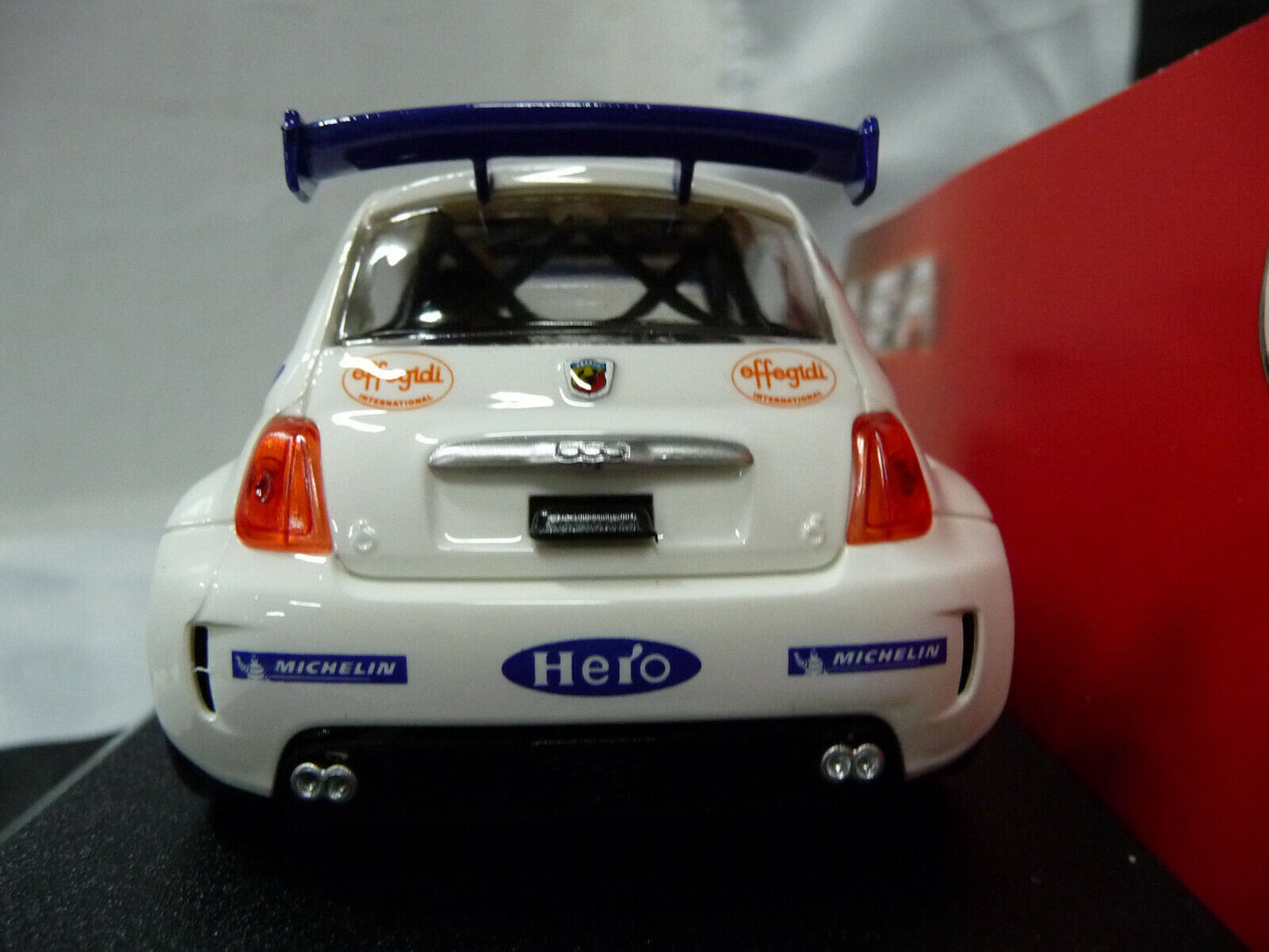 NSR 1:32 0040SW Abarth 500 Assetto Corse Selenia No7 slot car also suits  scalextric/carrera