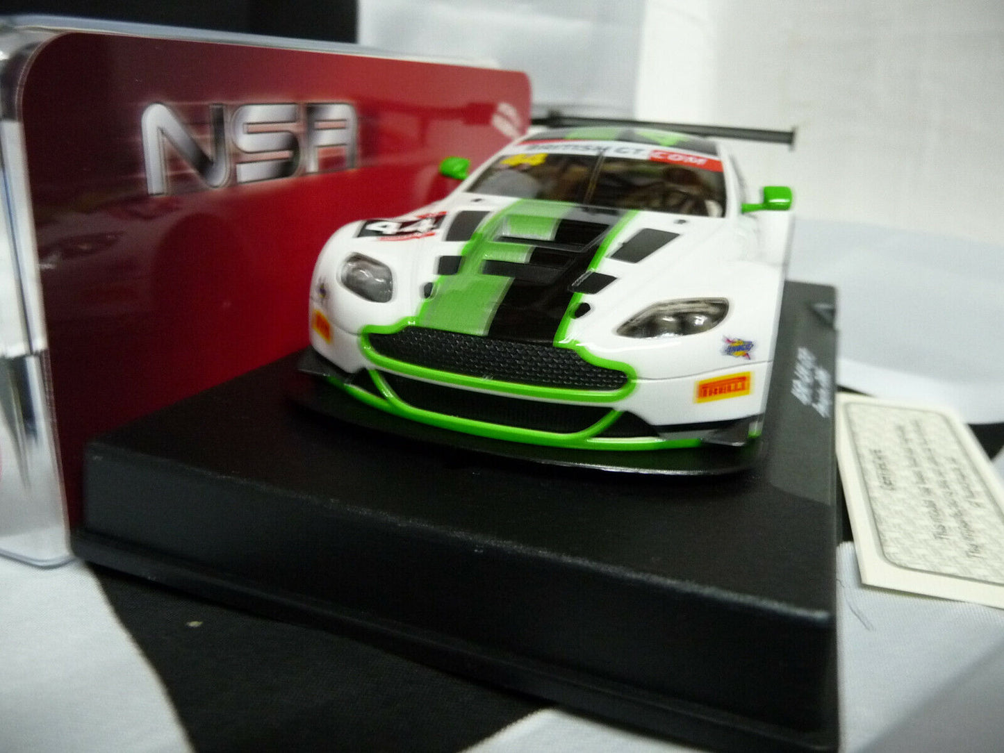 NSR 1:32 0066SW ASV GT3 Donnington 2016 No.44 slot car also suits  scalextric/carrera