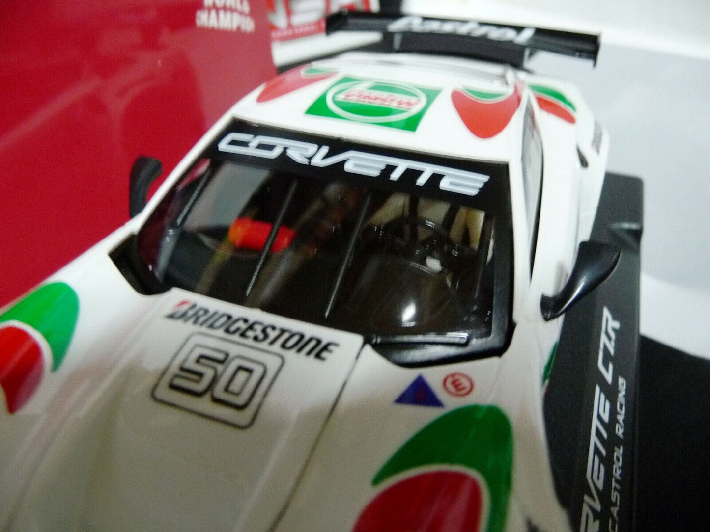 NSR 1:32 0108SW Corvette C7R Castrol Racing No.50 slot car also suits scalextric/carrera
