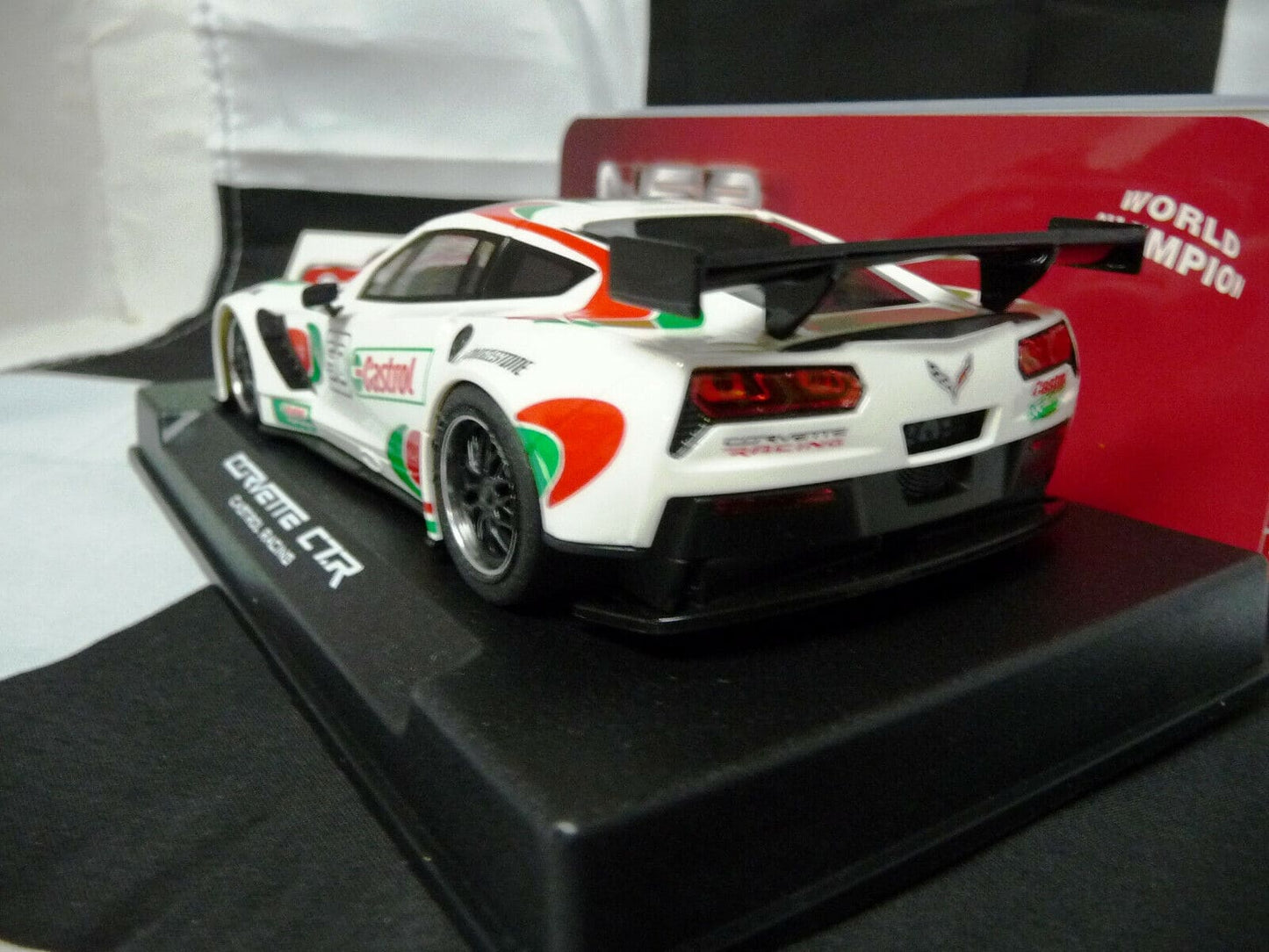 NSR 1:32 0108SW Corvette C7R Castrol Racing No.50 slot car also suits scalextric/carrera