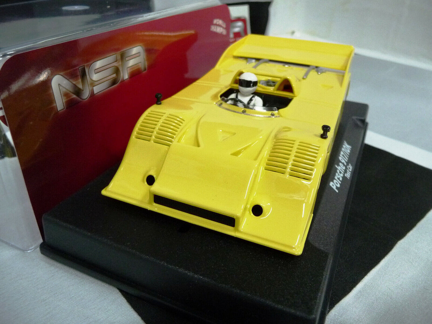 NSR 1:32 0176SW Porsche 917/10K Yellow Test Car slot car also suits  scalextr/carrera