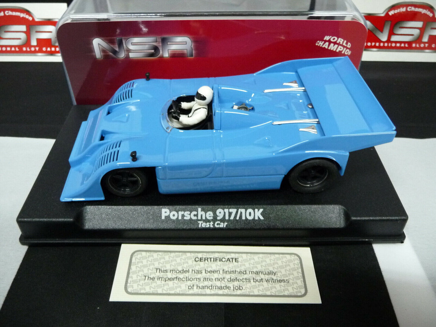 NSR 1:32 0178SW Porsche 917/10K Blue Test Car slot car also suits  scalextr/carrera