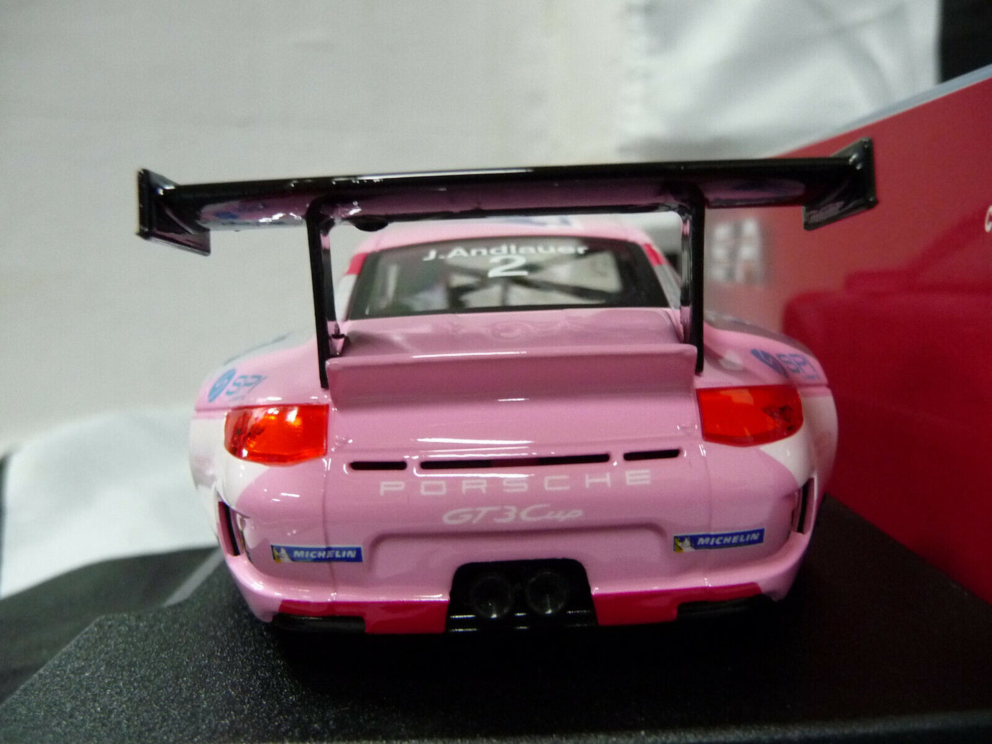 NSR 1:32 0188AW Porsche 997 Super Cup BWT J.Andlauder No.2 scalextric/carrera