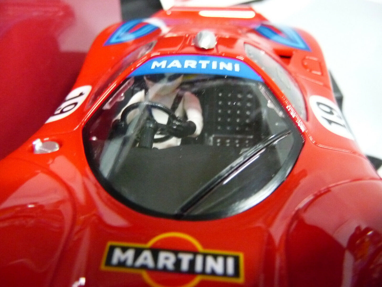 NSR 1:32 0219SW P68 FORD Martini Racing RED No.19 slot car also suits scalex/carrera