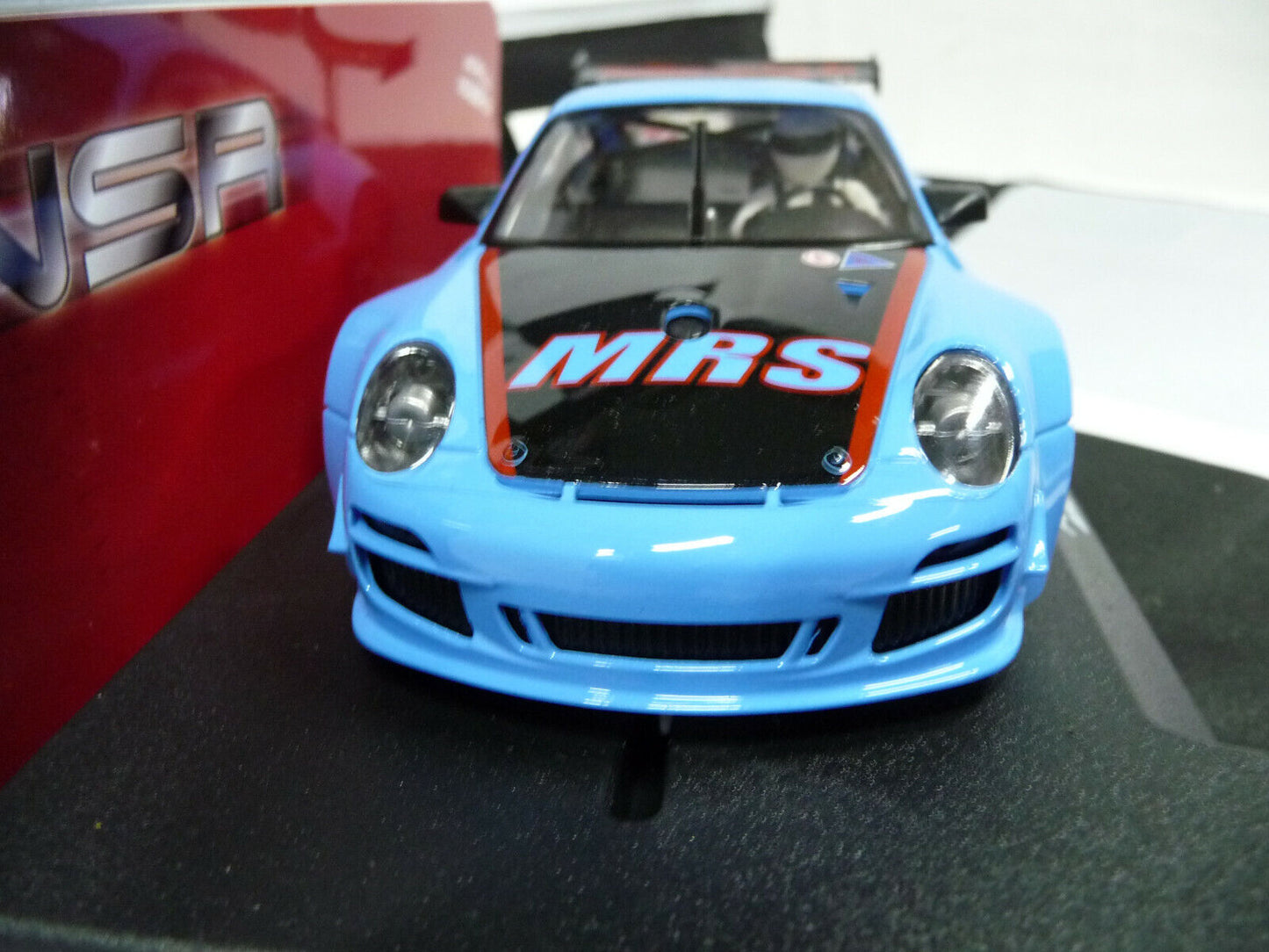 NSR 1:32 1176AW Porsche 997 GT Team MRS GT Racing slot car also suits scalextric/carrera