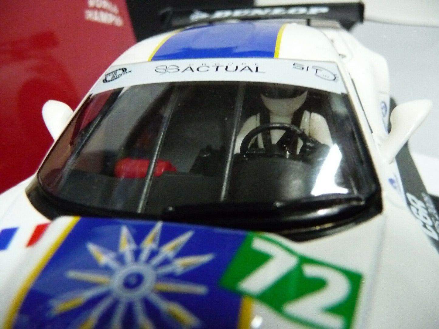 NSR 1:32 1181AW Corvette C6R Luc Alphand Adventures No.72 scalextric/carrera