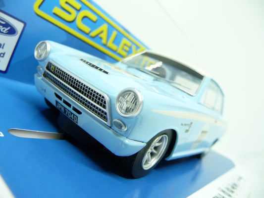 Scalextric C4330 Ford Lotus Cortina Jordan Racing Team Mark Sumpter