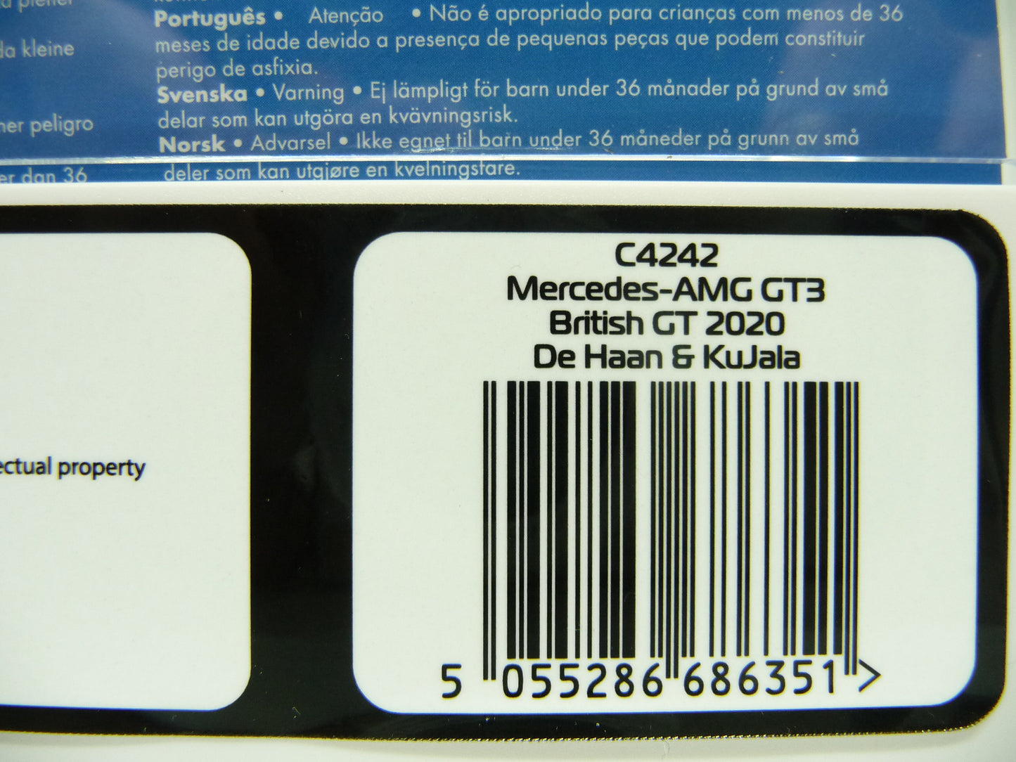 Scalextric C4242 Mercedes Amg Gt3 British Gt 2020 De Haan & Kujala