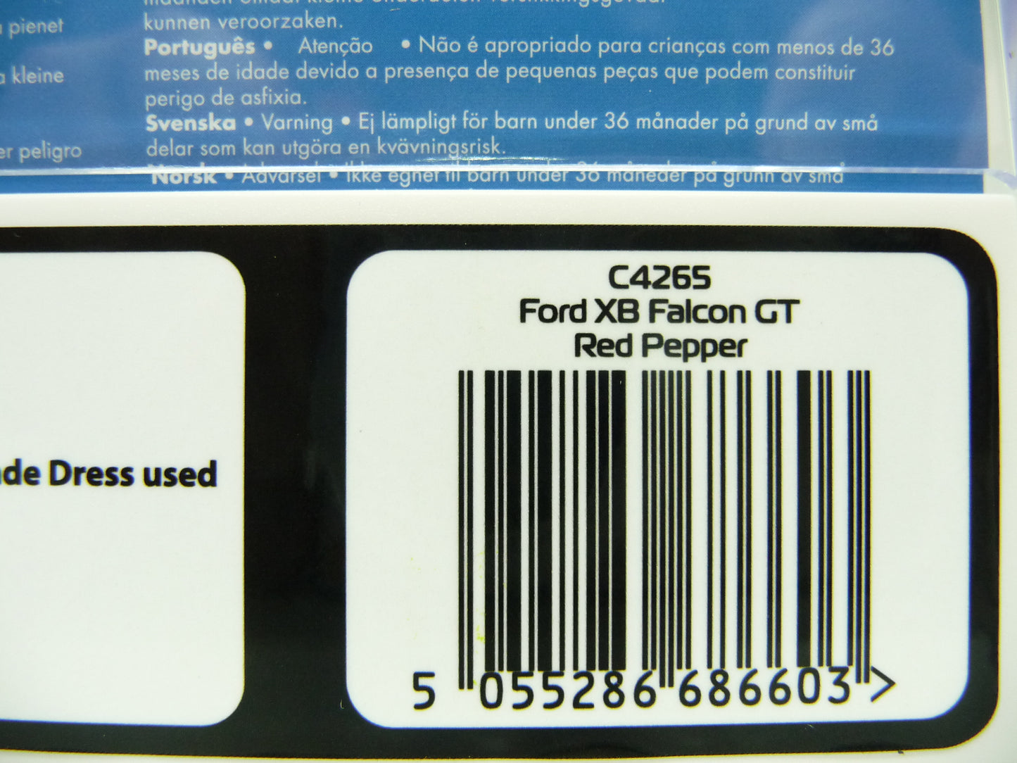 Scalextric C4265 1:32 Ford XB Falcon GT Red Pepper Slot Car also suit Carrera