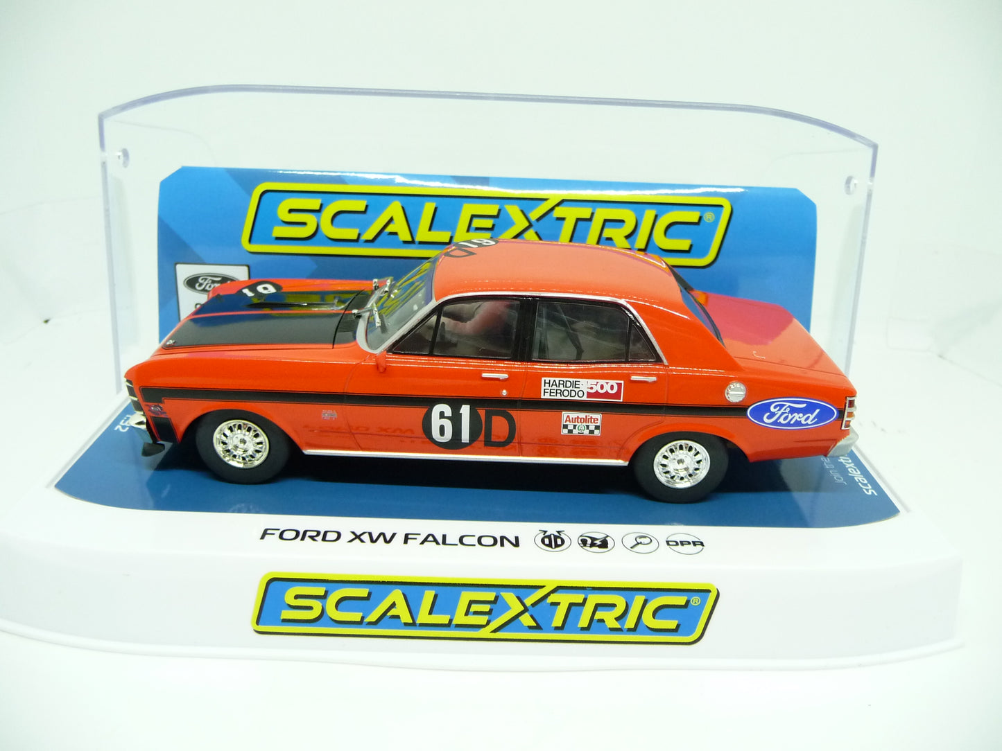 Scalextric C4169 1:32 Ford XW Falcon Phase 1 GT-HO 1969 Slot Car Suit Carrera.