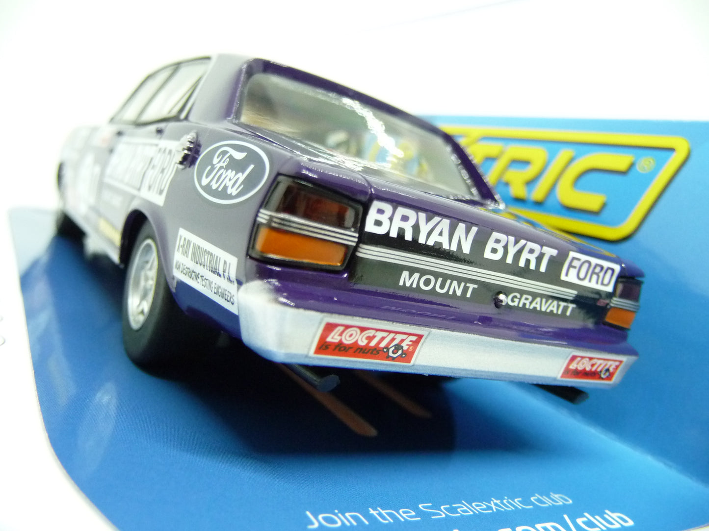 Scalextric C4263 1:32 Ford XY Falcon 1972 Bathurst Bryan Byrt Ford slot car also suits Carrera