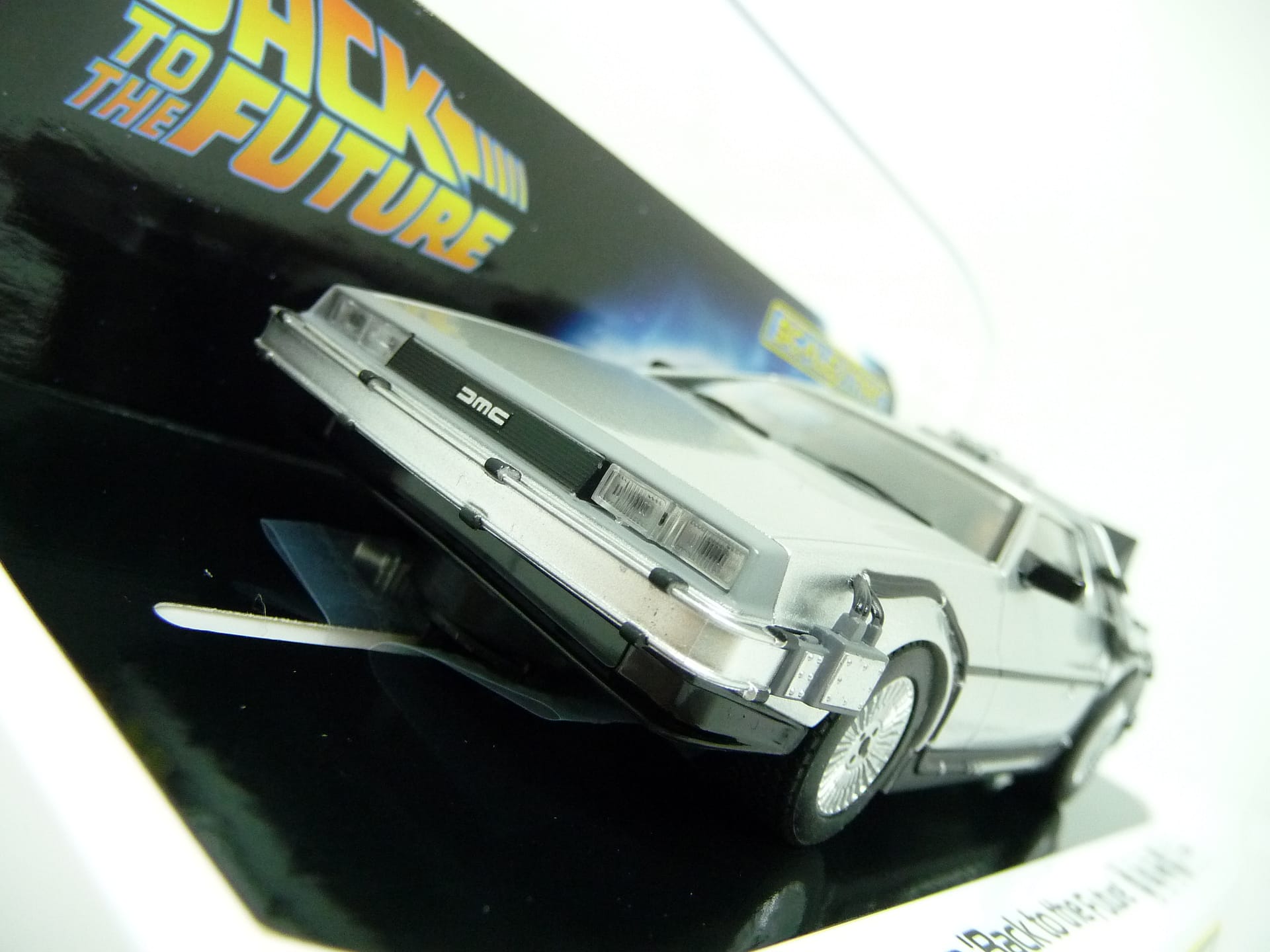 Scalextric - C4117 Delorean - 'Back to the Future slot car also suits Carrera