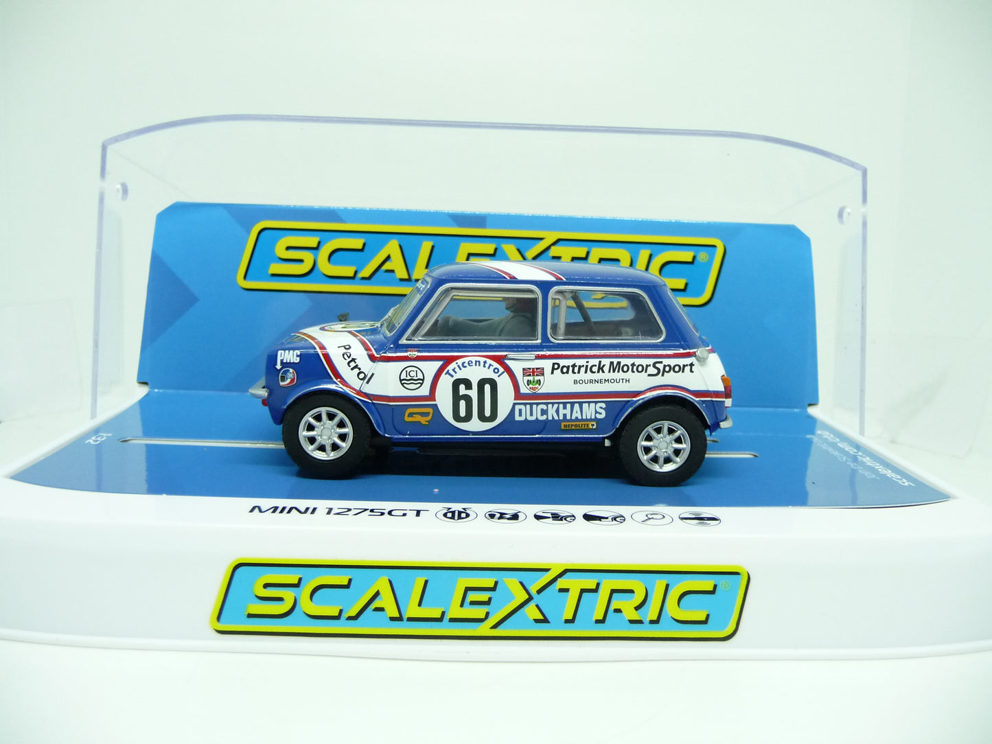 Scalextric C4337 Mini 1275gt - Patrick Motorsport - Richard Longman 1979