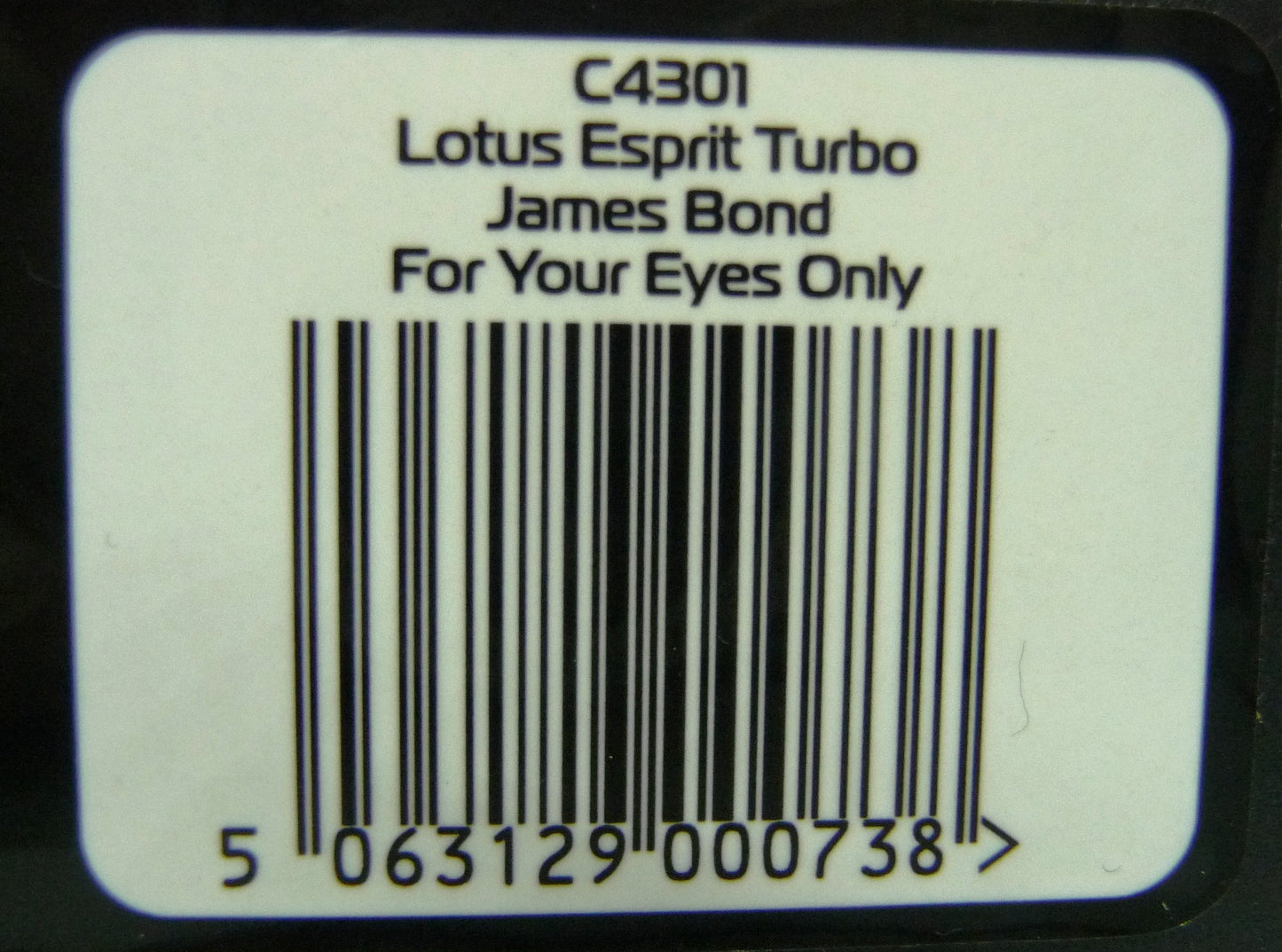 Scalextric - C4301 James Bond Lotus Esprit