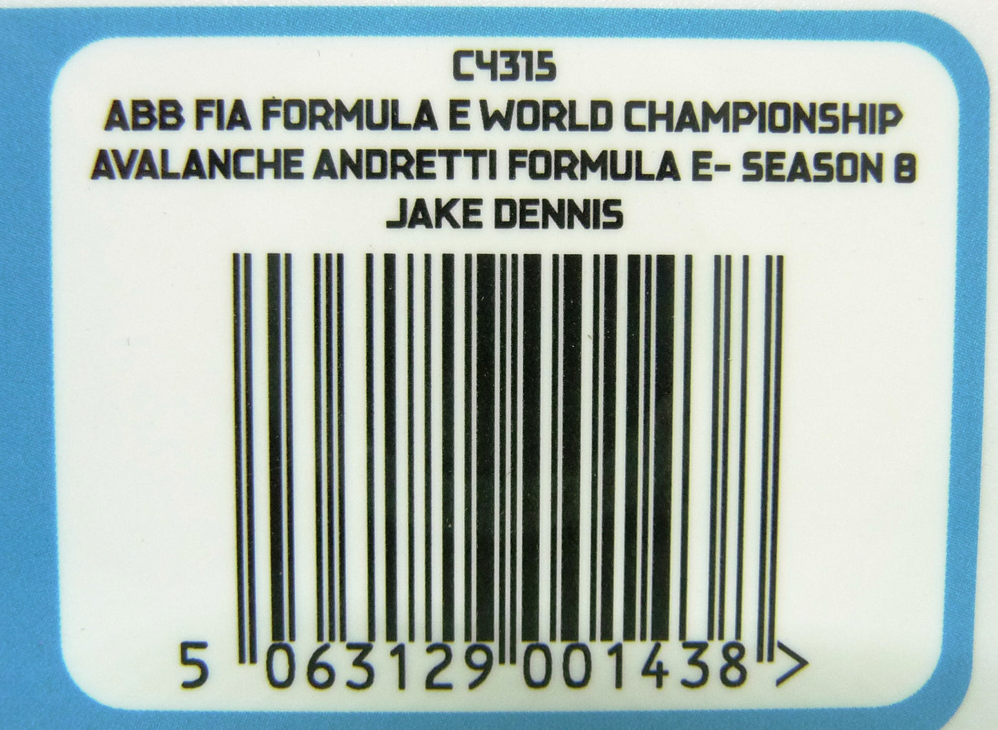 Scalextric C4315 Formula E - Avalanche Andretti - Season 8 - Jake Dennis